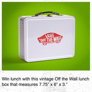 Vans lunch box